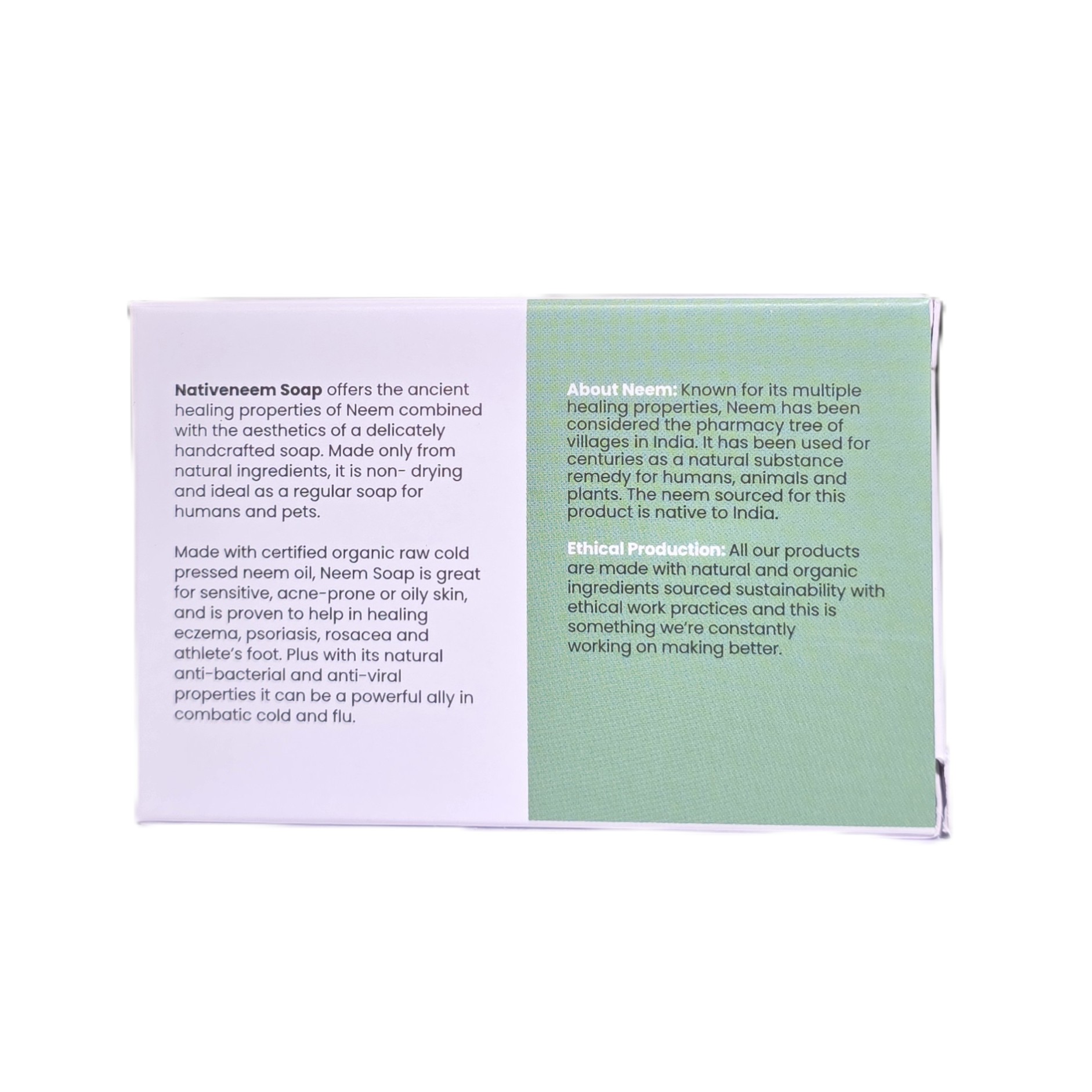 organic neem soap bar 100g organic neem soap bar 100g