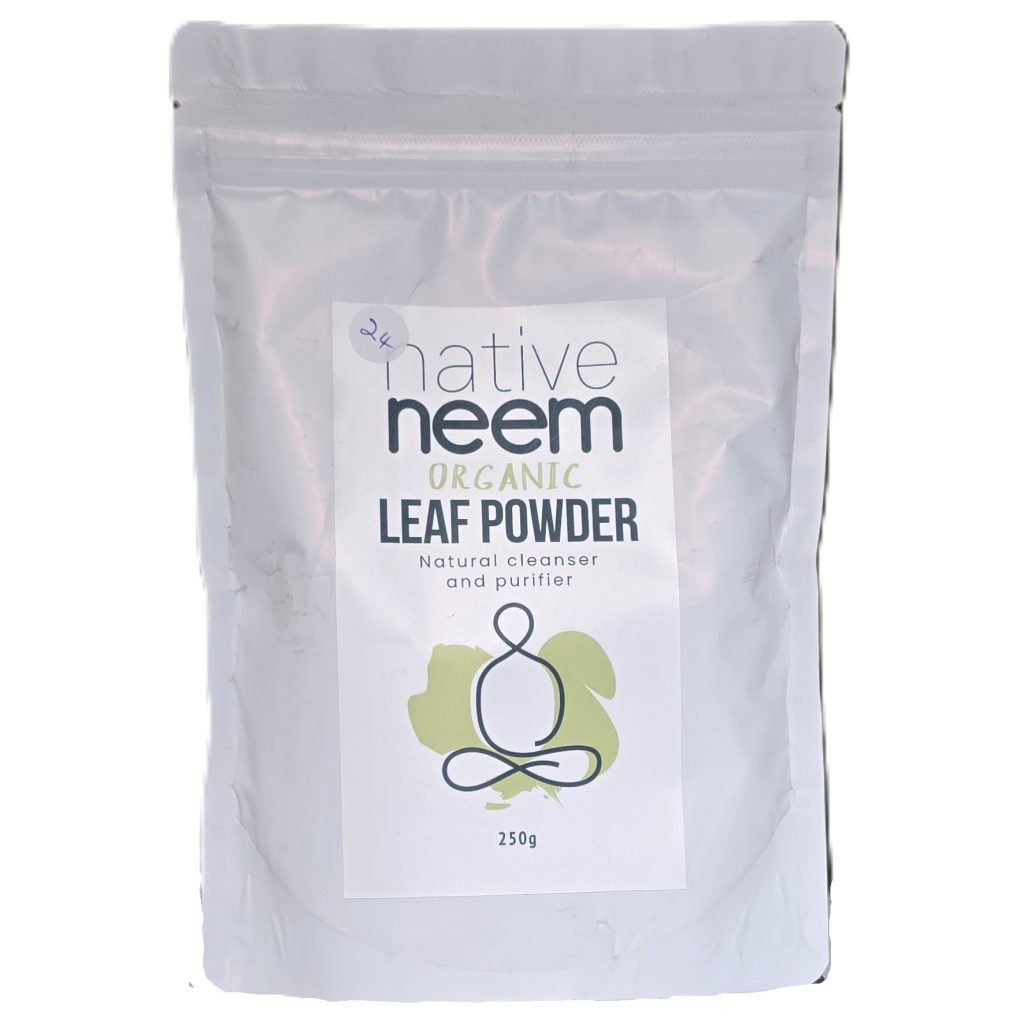 nativeneem organic neem leaf powder 250g nativeneem organic neem leaf powder 250g